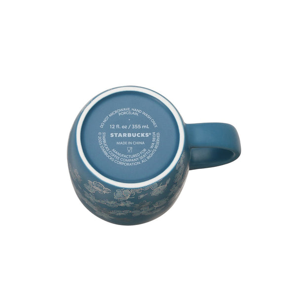 Starbucks Sakura 2025 Mug Medal Night Blue