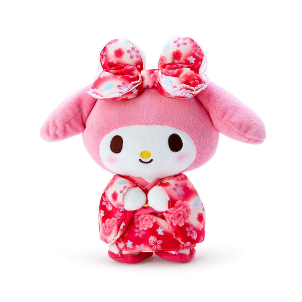 Sanrio Sakura 2025 Gradient Kimono Plush Toy: My Melody