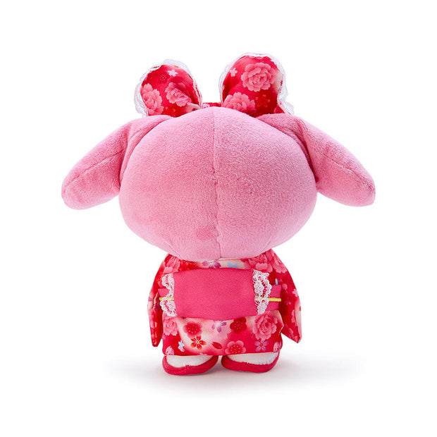 Sanrio Sakura 2025 Gradient Kimono Plush Toy: My Melody