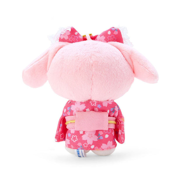 Sanrio Sakura 2025 Mascot Kimono Plush Keychain: My Melody