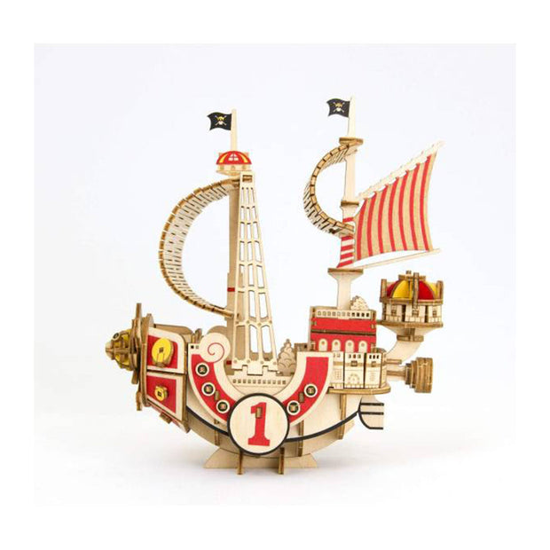 One Piece Thousand Sunny 3D Wooden Puzzle Ki-Gu-Mi