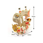 One Piece Thousand Sunny 3D Wooden Puzzle Ki-Gu-Mi thumbnail 4