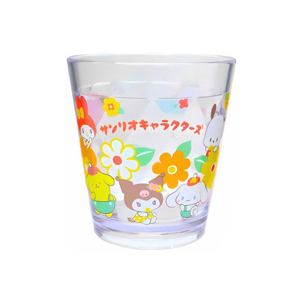Sanrio Characters Retro Glitter Clear Cup
