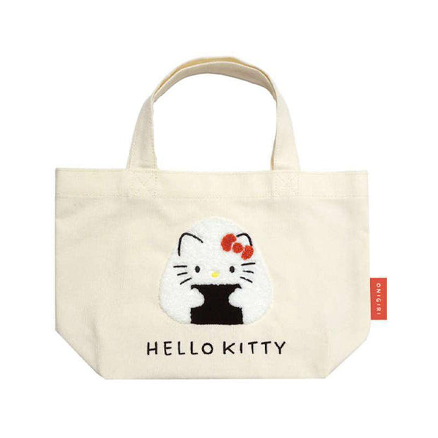 Sanrio Onigiri Canvas Mini Tote Bag: Hello Kitty
