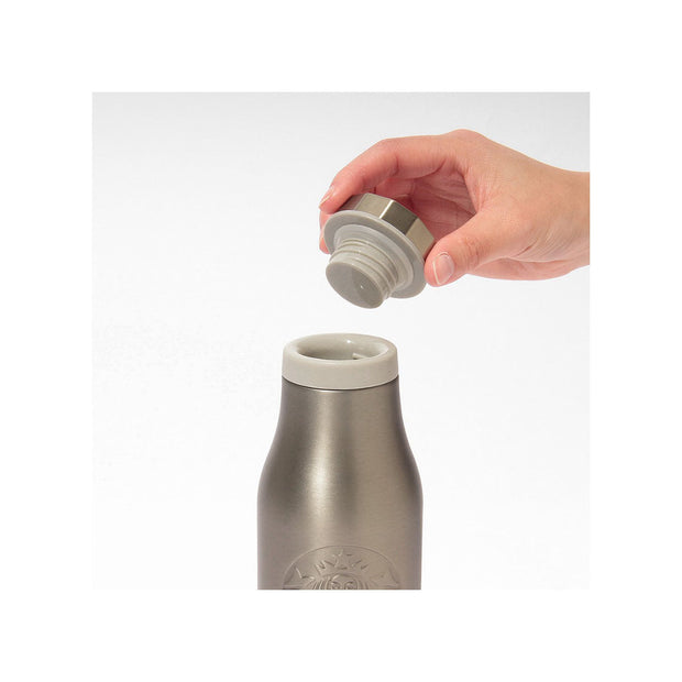 Starbucks Spring 2025 Stainless Steel Logo Tumbler: Silver