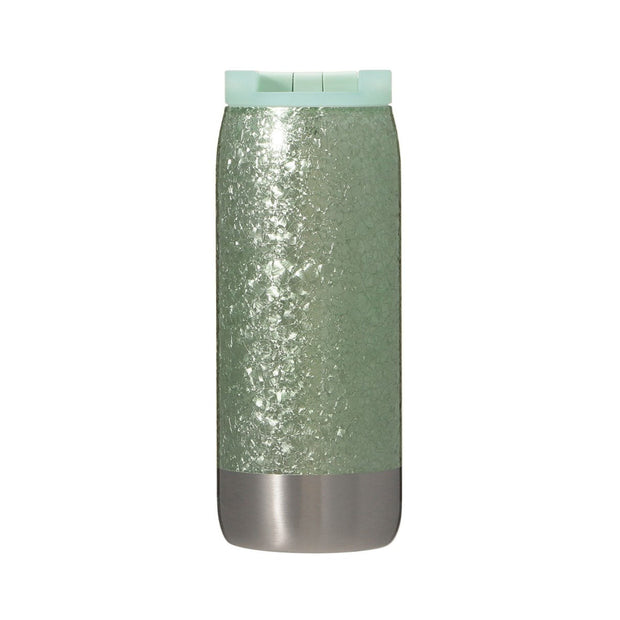 Starbucks Spring 2025 Can-Shaped Bottle: Crack Mint Green