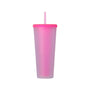 Starbucks Spring 2025 Logo Cold Cup Tumbler: Neon Pink thumbnail 1