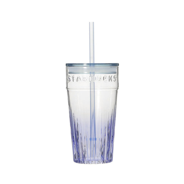 Starbucks Spring 2025 Glass Tumbler: Blue Gradation