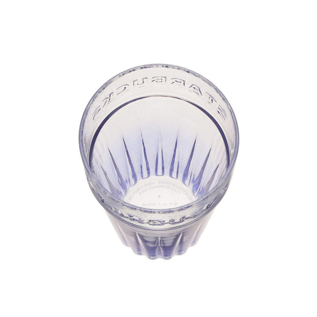 Starbucks Spring 2025 Glass Tumbler: Blue Gradation