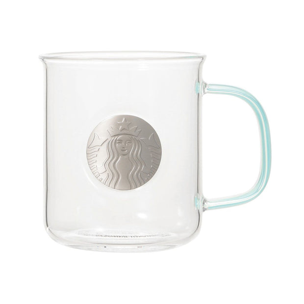 Starbucks Spring 2025 Heat-Resistant Glass Mug: Light Green