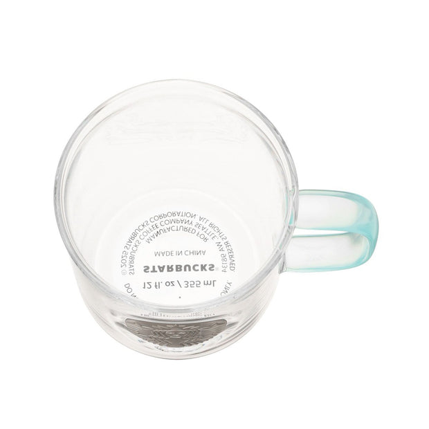 Starbucks Spring 2025 Heat-Resistant Glass Mug: Light Green