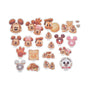 Disney Mickey &amp; Friends Stickers Clear Peel and Stick Sticker thumbnail 1