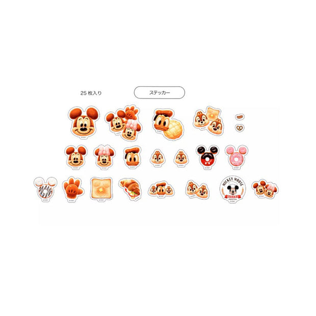 Disney Mickey & Friends Stickers Clear Peel and Stick Sticker