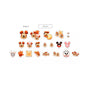 Disney Mickey &amp; Friends Stickers Clear Peel and Stick Sticker thumbnail 4