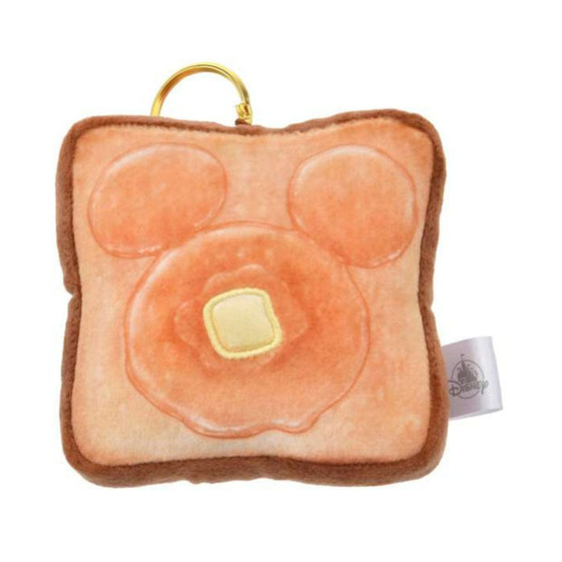 Disney Mickey Plush Keychain Toast Mickey's Bakery