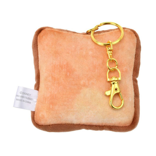 Disney Mickey Plush Keychain Toast Mickey's Bakery
