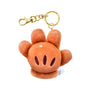 Disney Mickey Plush Keychain Cream Bun Mickey& thumbnail 1