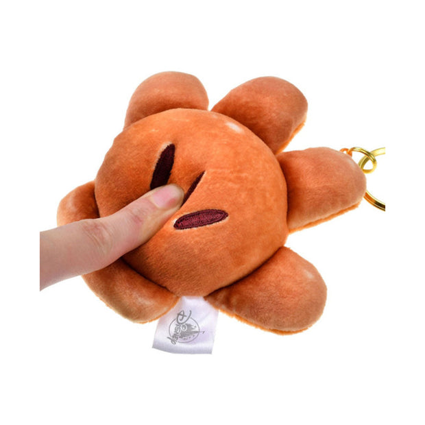 Disney Mickey Plush Keychain Cream Bun Mickey's Bakery