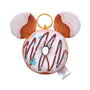 Disney Mickey Mouse Plush Keychain White Donut thumbnail 1