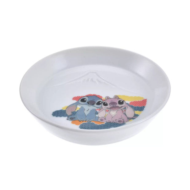 Disney Stitch & Angel Soy Sauce Dish Japan Original