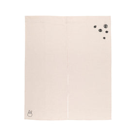 Ghibli My Neighbor Totoro Embroidered Curtain Kurosuke: Ivory