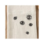 Ghibli My Neighbor Totoro Embroidered Curtain Kurosuke: Ivory thumbnail 4