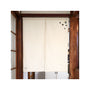 Ghibli My Neighbor Totoro Embroidered Curtain Kurosuke: Ivory thumbnail 5