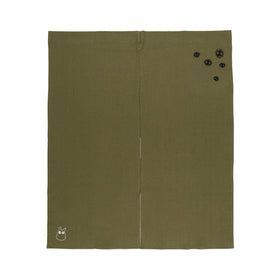 Ghibli My Neighbor Totoro Embroidered Curtain Kurosuke: Green