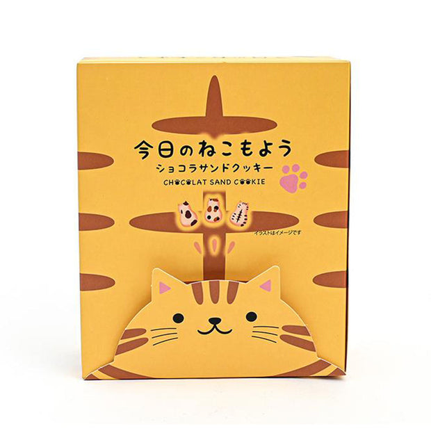 Sandwich Cookies Cat Cookies Chocolate