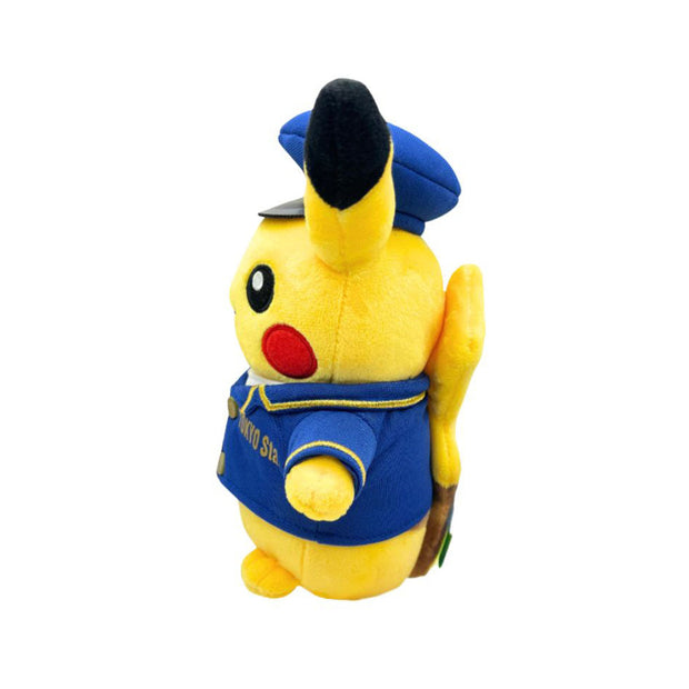 Pokemon Tokyo Stationmaster Plush Toy: Pikachu