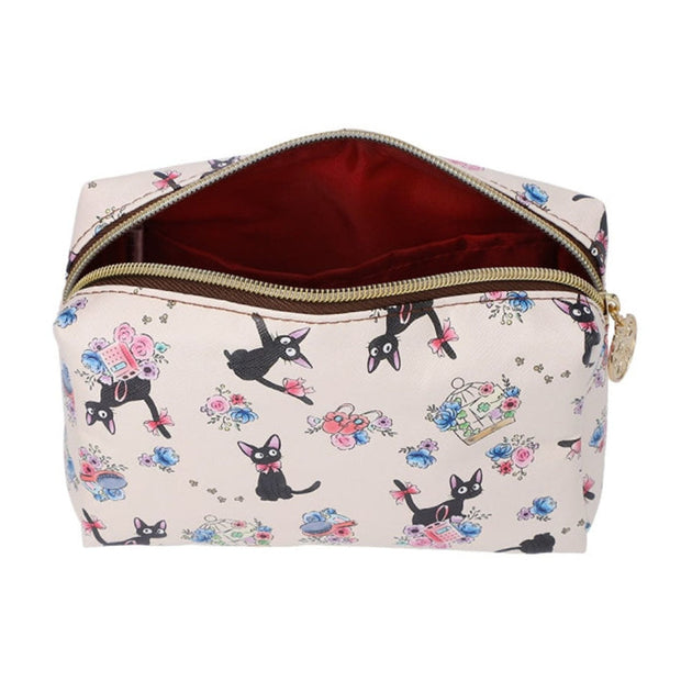 Ghibli Kiki's Delivery Service Watercolor Flower Square Pouch
