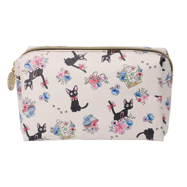 Ghibli Kiki's Delivery Service Watercolor Flower Square Pouch