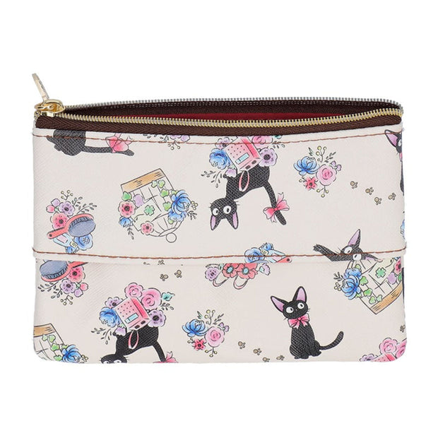Ghibli Kiki's Delivery Service Watercolor Flower Tissue Pouch
