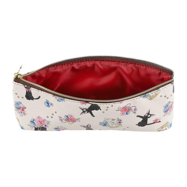 Ghibli Kiki's Delivery Service Watercolor Flower Slim Pouch