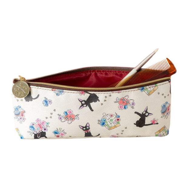 Ghibli Kiki's Delivery Service Watercolor Flower Slim Pouch