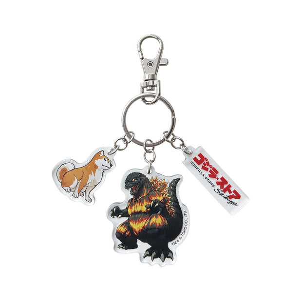 Godzilla 3-Piece Acrylic Keychain