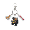 Godzilla 3-Piece Acrylic Keychain