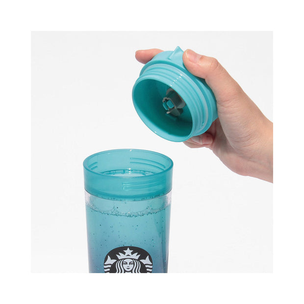 Starbucks Water in Tumbler Turquoise