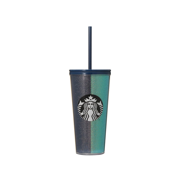 Starbucks Cold Cup Tumbler Dual Blue