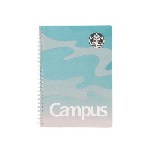 Starbucks Campus Ring Notebook: Turquoise