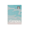 Starbucks Campus Ring Notebook: Turquoise