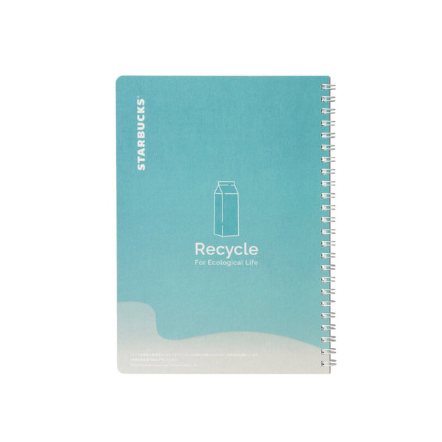 Starbucks Campus Ring Notebook: Turquoise