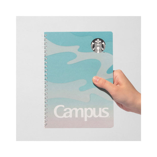 Starbucks Campus Ring Notebook: Turquoise