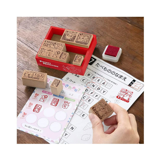 Pokemon Wooden Reward Stamp