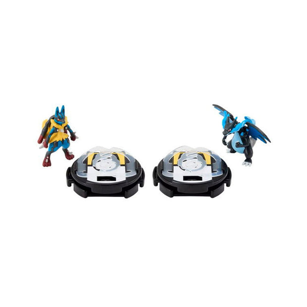 Pokemon Moncolle Battle: Mega Lucario vs. Mega Charizard X