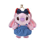 Disney Lilo &amp; Stitch Denim Keychain: Angel thumbnail 1