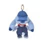 Disney Lilo &amp; Stitch Denim Keychain: Stitch thumbnail 3