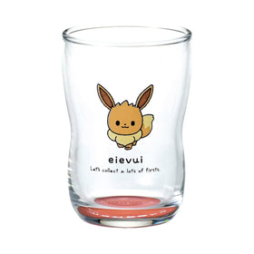 Pokemon Kaneshotouki Monpoke Glass Tumbler: Eevee
