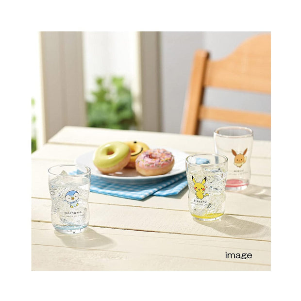 Pokemon Kaneshotouki Monpoke Glass Tumbler: Piplup