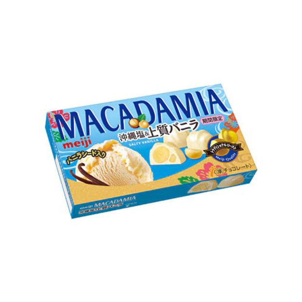 Meiji Macadamia Chocolate Okinawa Salty Vanilla